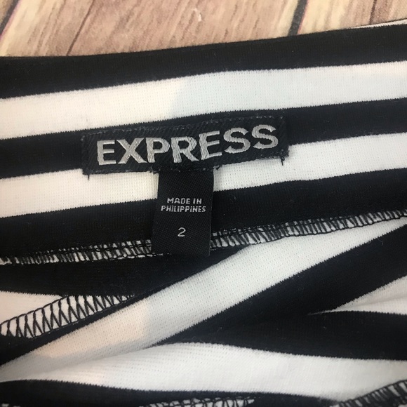 Express Striped Mini Skirt - Picture 5 of 5